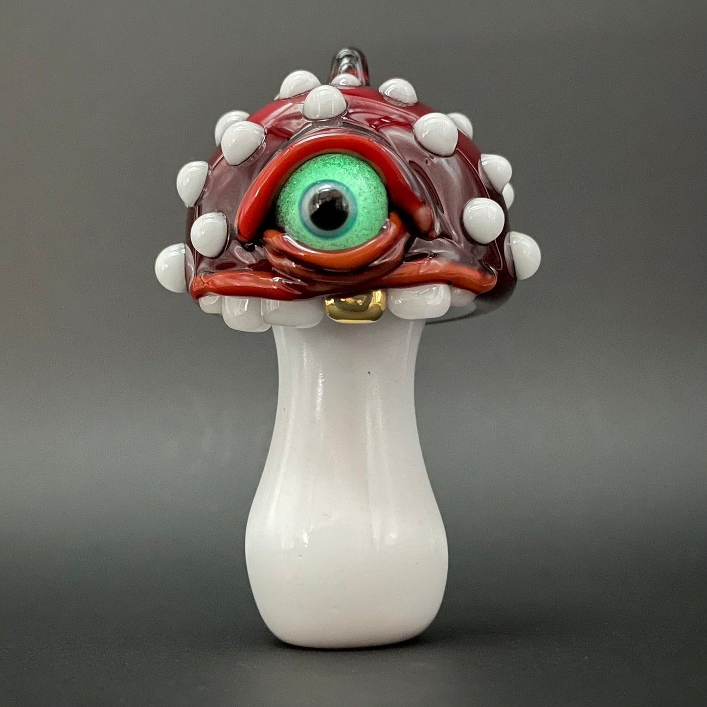 Cyclops mushroom ornament