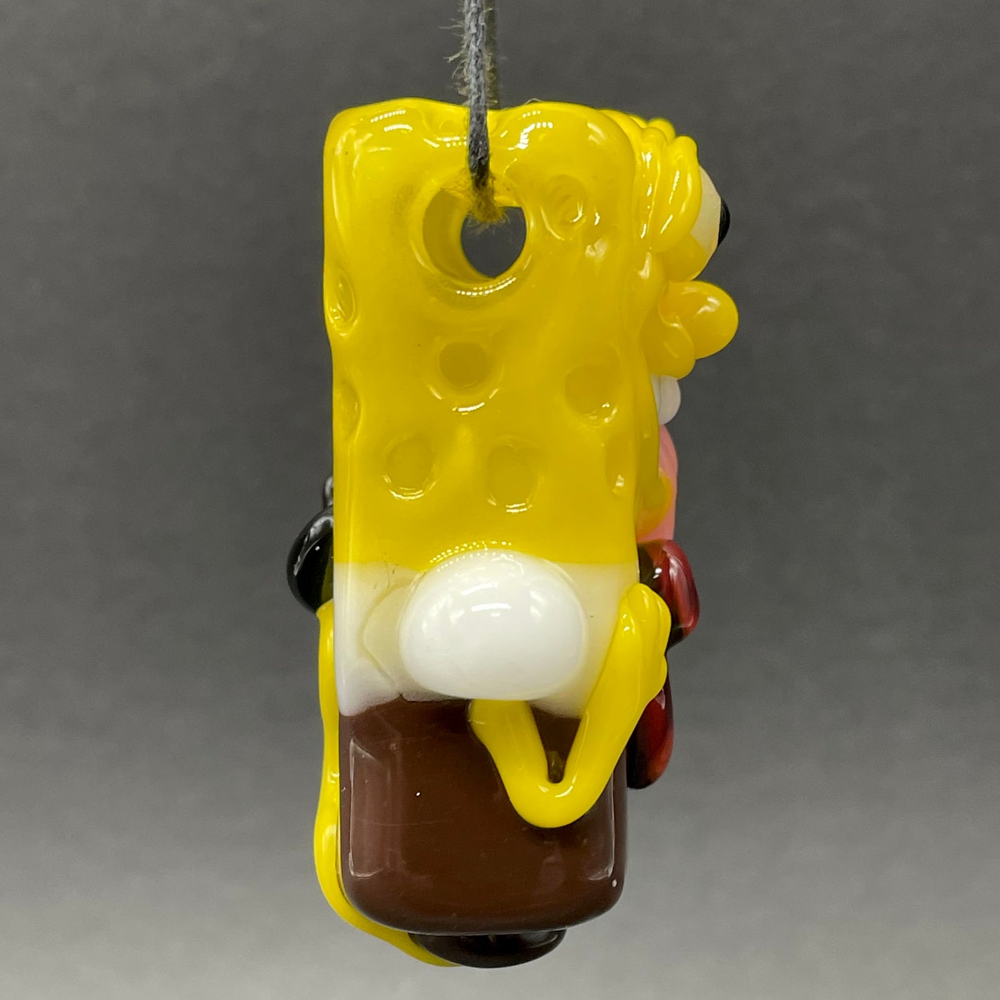 Sponge bob square pants glass pendant
