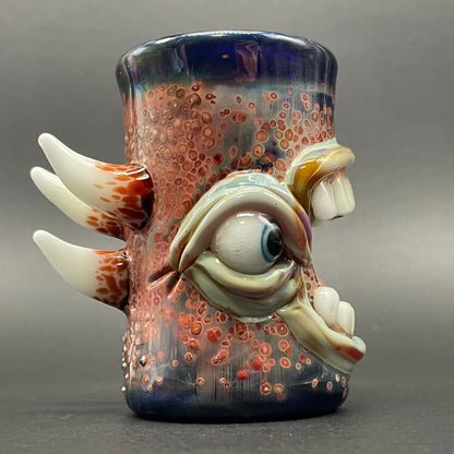 Screaming shot glass