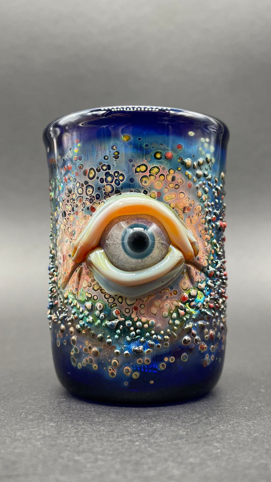 Single Glow In The Dark Eye shot glass