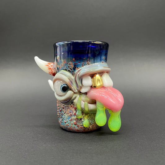tongue demon shot glass