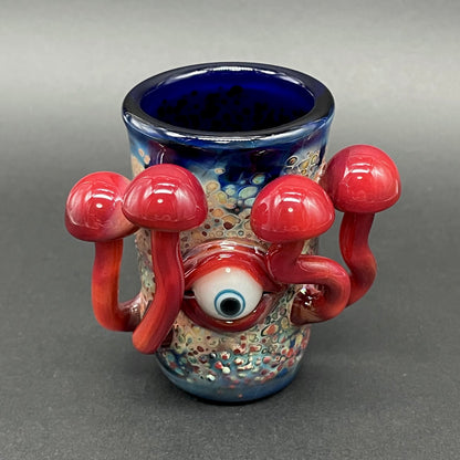 Tequila sunrise shot glass