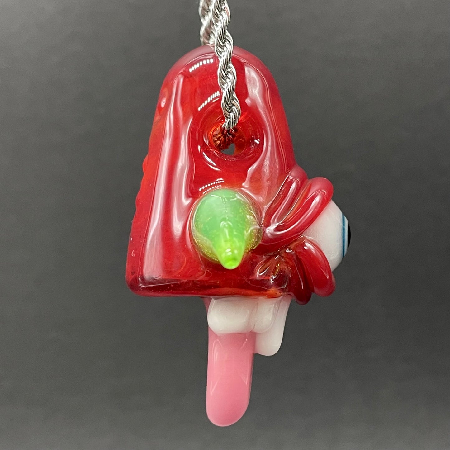 Licky McOneEye glass pendant