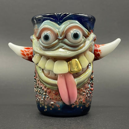 Irate pirate shot glass