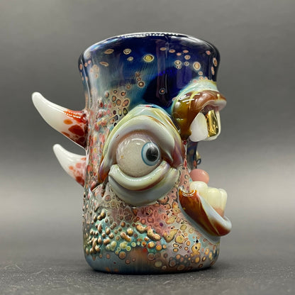 Screaming shot glass