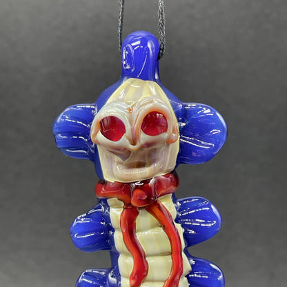 Labyrinth worm pendant