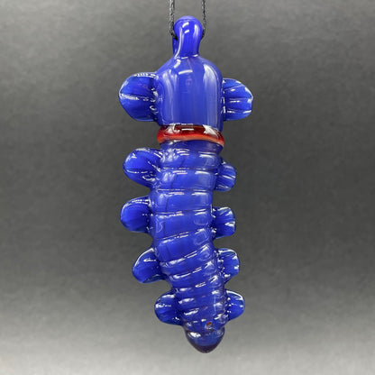 Labyrinth worm pendant