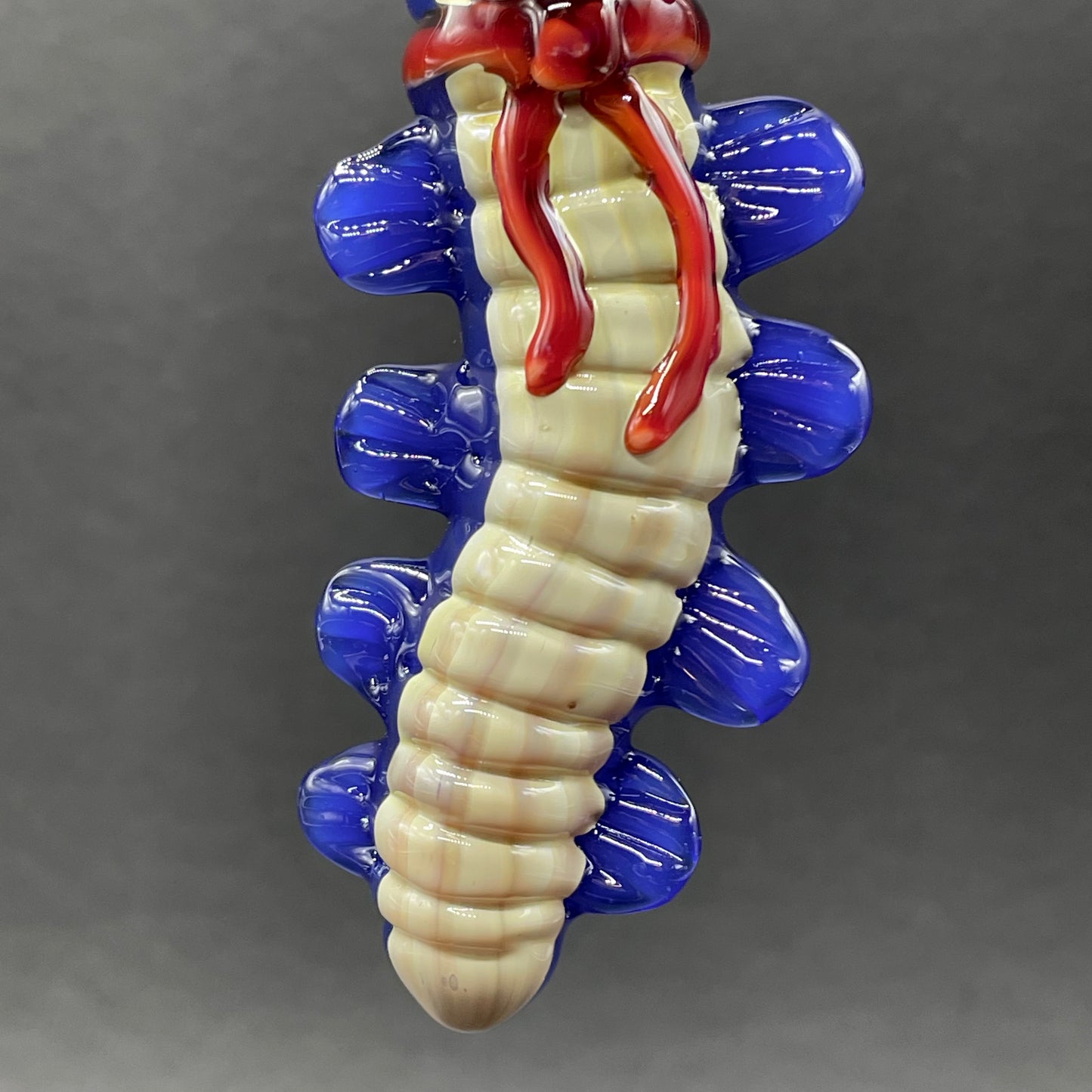 Labyrinth worm pendant