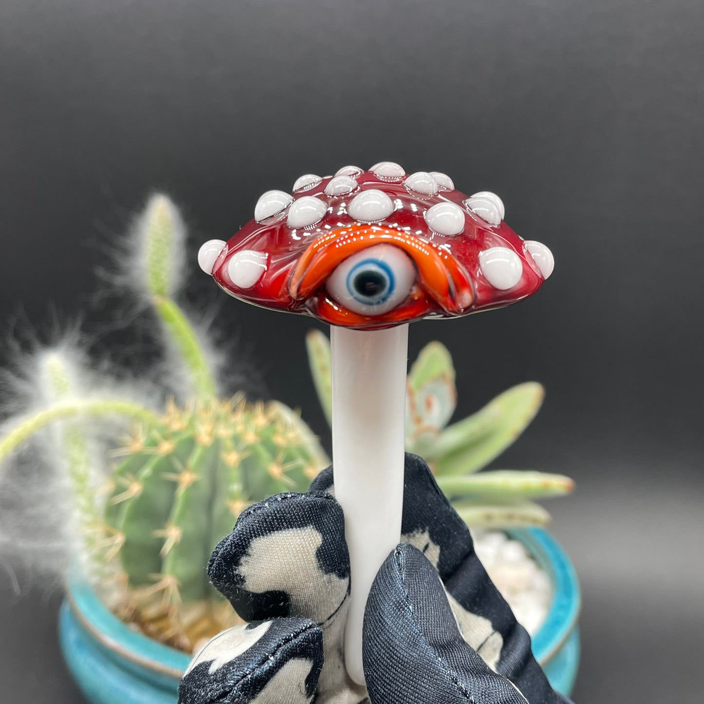 Mushroom plant decoration