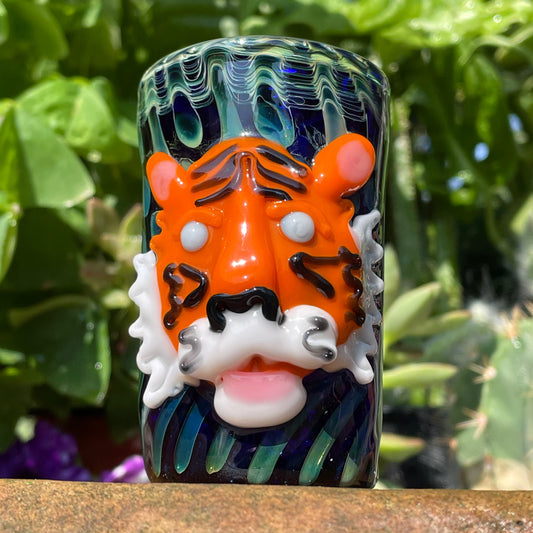 Tiger shot glass