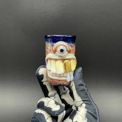 Big tooth Cyclops shot glass