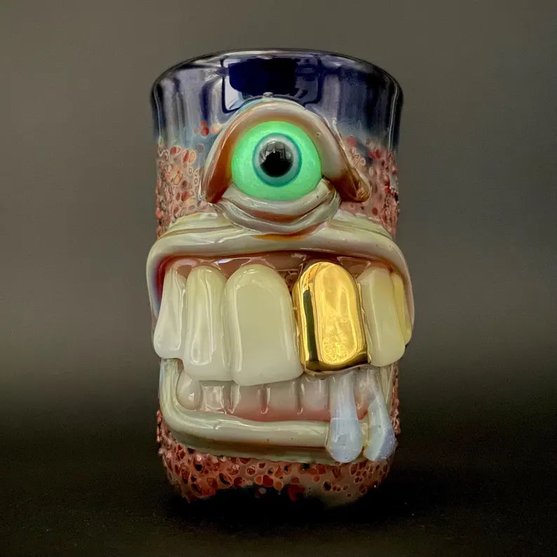 Big tooth Cyclops shot glass