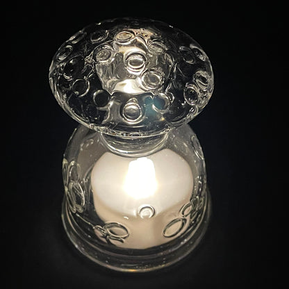Votive mushroom light