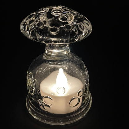 Votive mushroom light