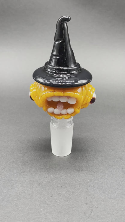 18mm Witchy pumpkin slide